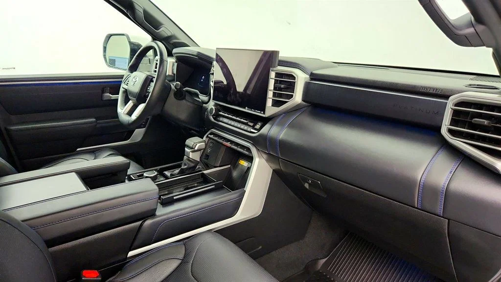 Used 2024 Wind Chill Pearl Toyota Platinum Hybrid CrewMax 5.5