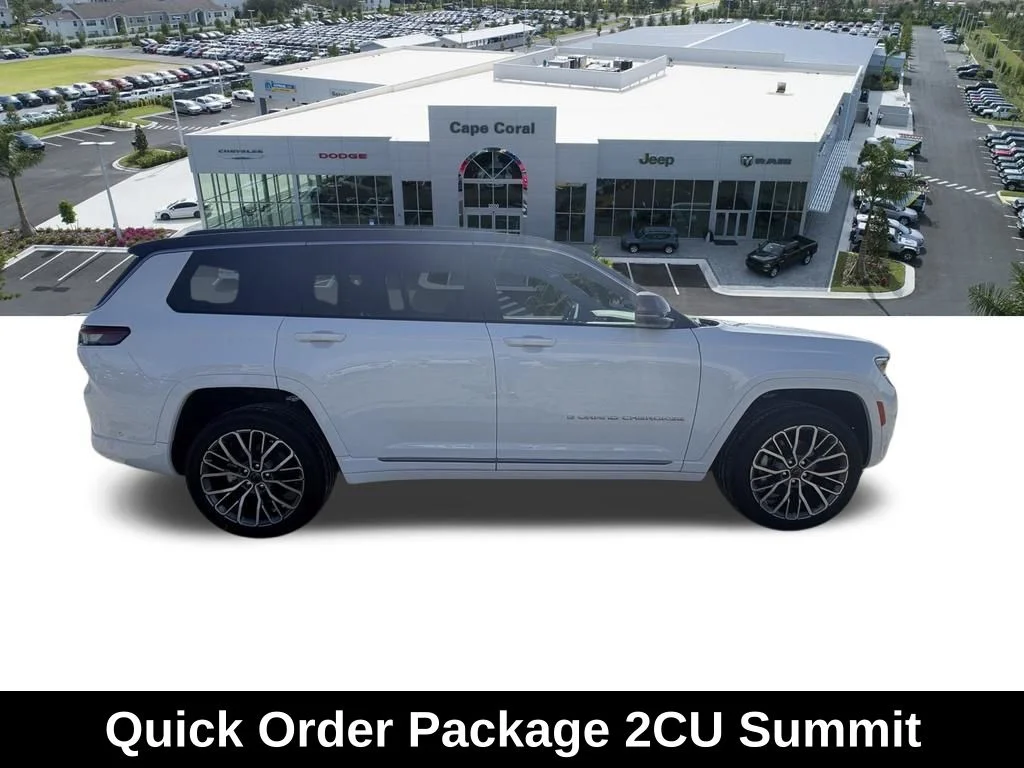New 2027 Bright White Clear-Coat Paint Jeep Summit image 3