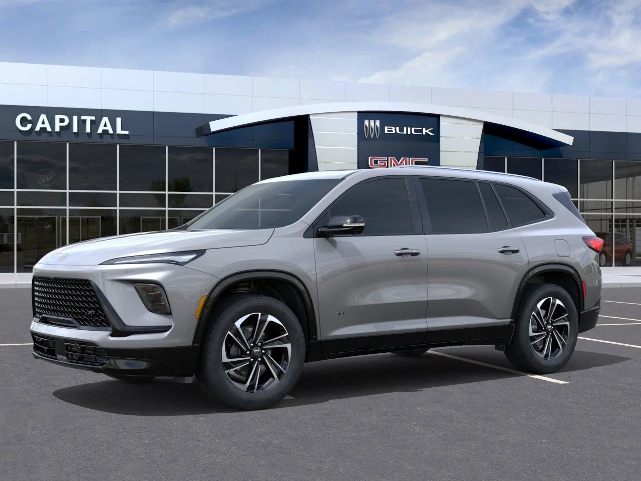 New 2026 Moonstone Grey Metallic Buick Sport Touring AWD image 3