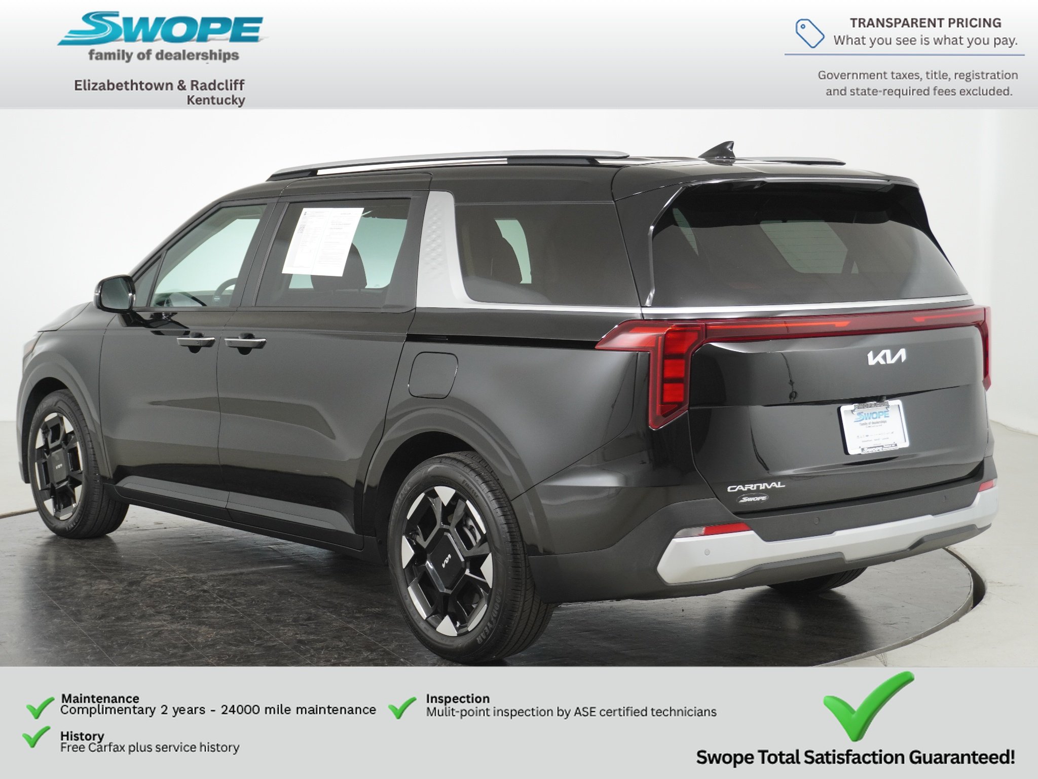 Used 2026 Aurora Black Pearl Kia EX image 6