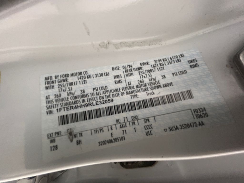 Used 2024 White Ford XLT image 20