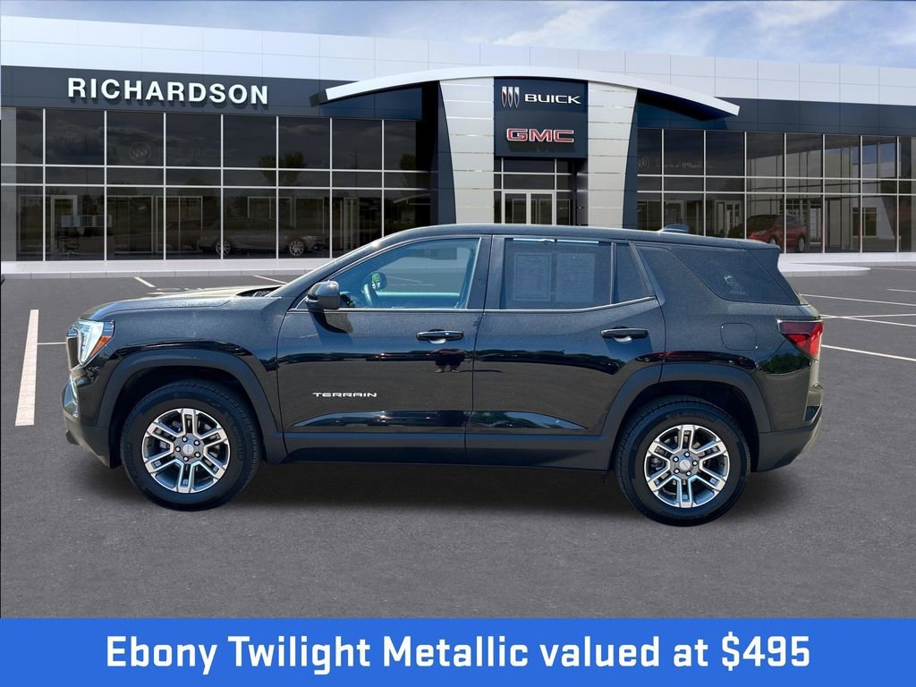Used 2025 Ebony Twilight Metallic GMC Elevation image 2