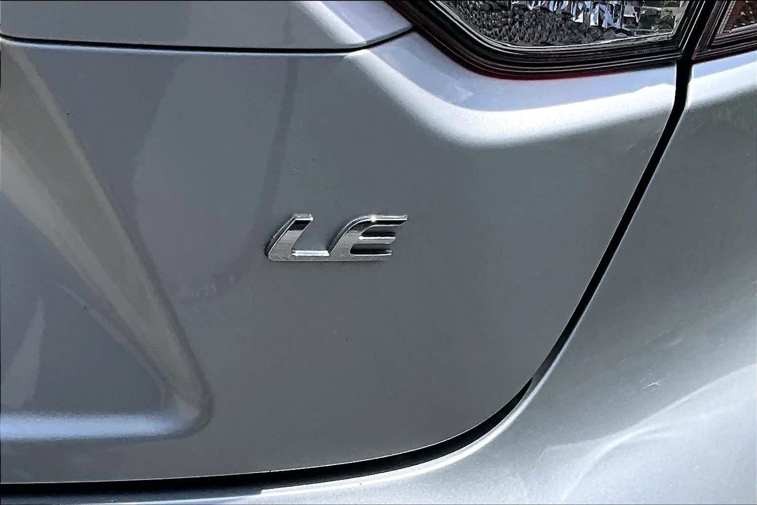 Used 2024 Classic Silver Metallic Toyota LE image 10