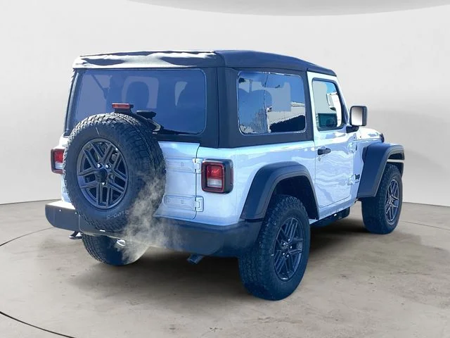 New 2026 Bright White Clearcoat Jeep 2-DOOR SPORT S image 6