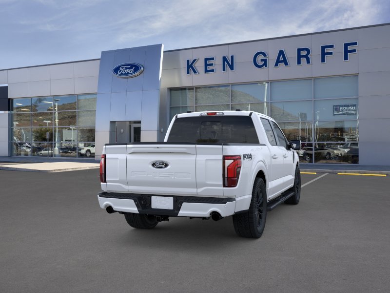 New 2026 Star White Metallic Tri-Coat Ford LARIAT image 8