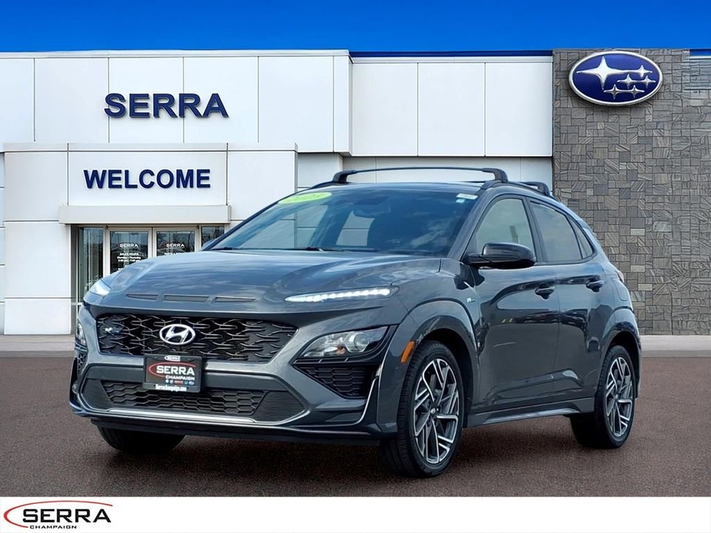 Used 2023 Ecotronic Gray Hyundai N Line image 1