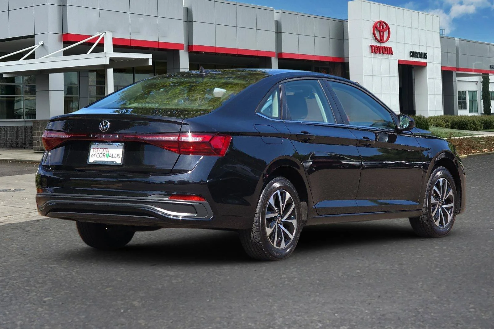 Used 2025 Deep Black Pearl Volkswagen S image 4