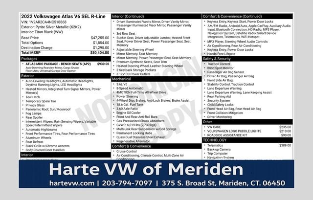 2022 Volkswagen Atlas