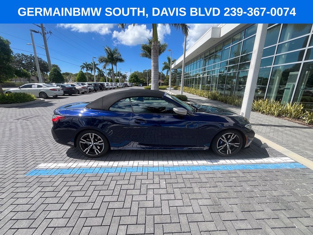 Certified Used 2023 Tanzanite Blue II Metallic BMW M440i image 9