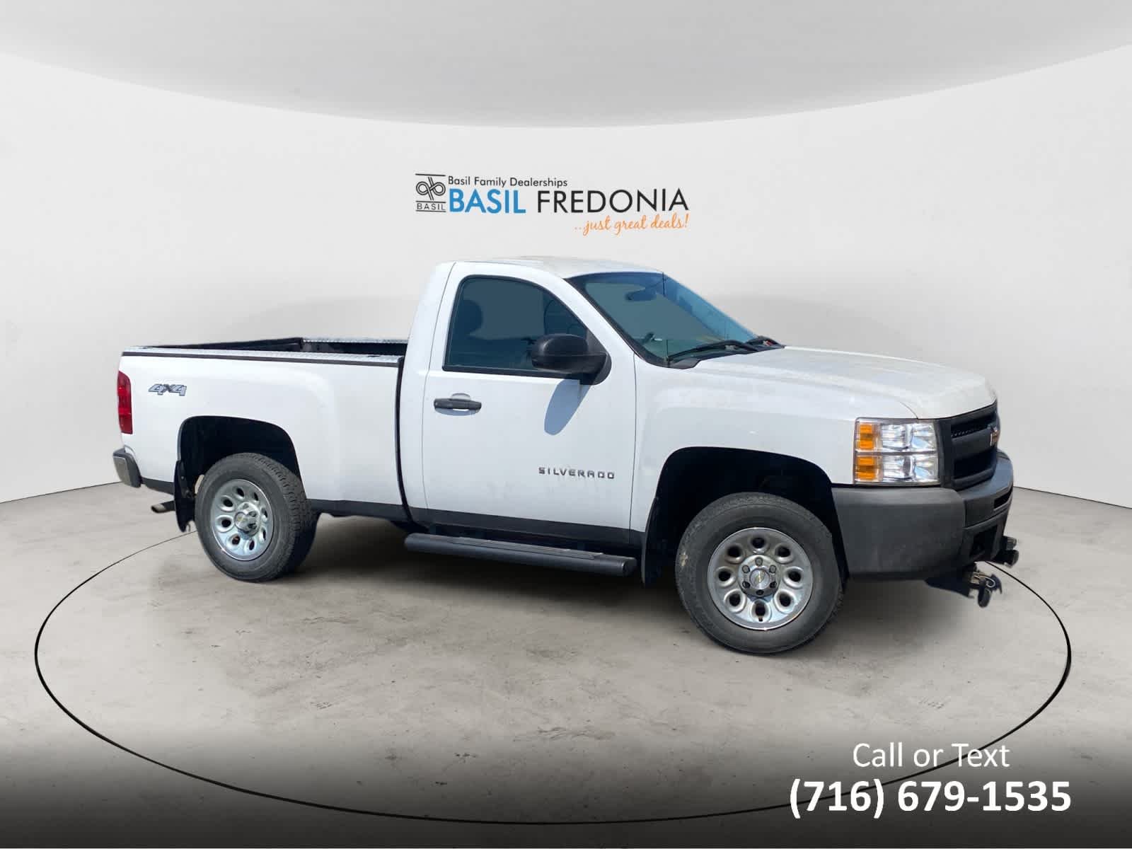 Used 2013 SUMMIT WHITE Chevrolet Work Truck image 3