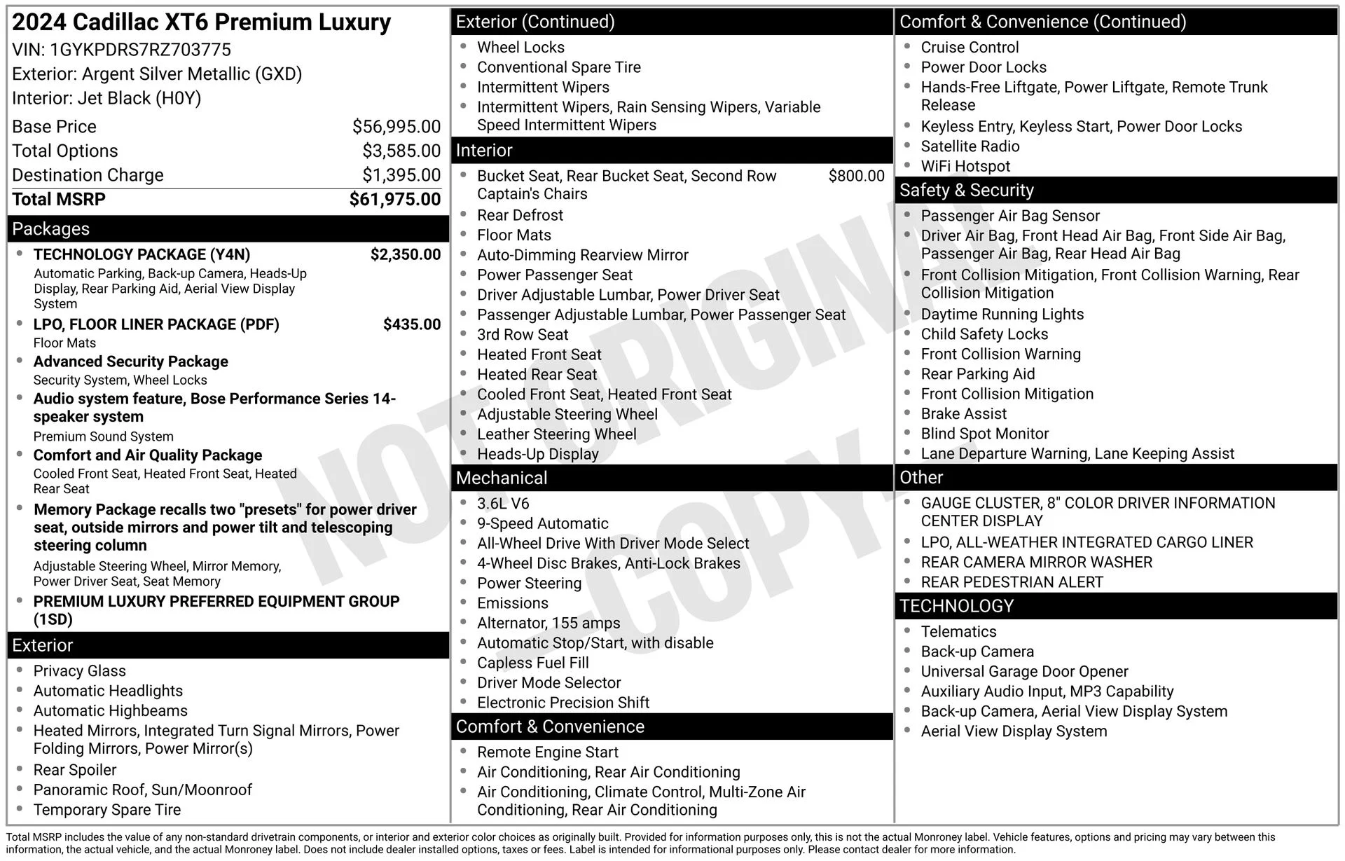 Certified Used 2024 Silver Cadillac Premium Luxury image 43