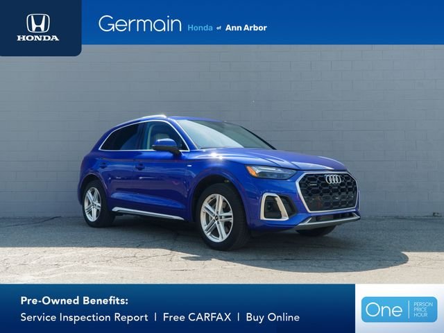 Used 2023 Blue Metallic Audi 55 Prestige image 9