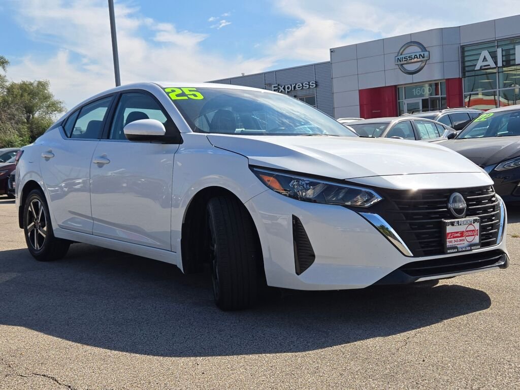 Certified Used 2025 White Nissan SV image 3