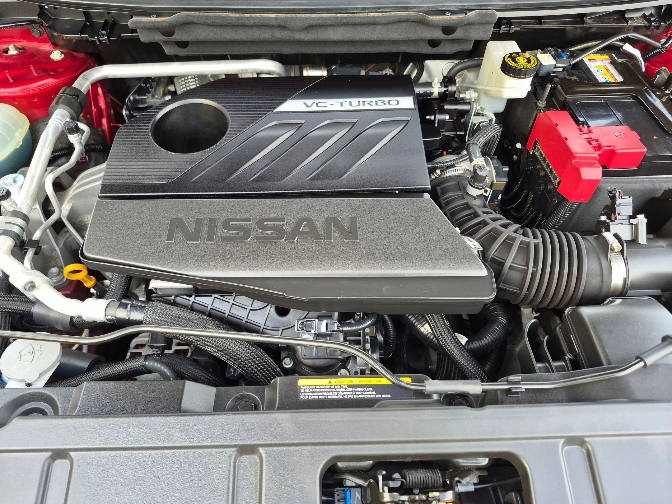 Used 2023 Scarlet Ember Tintcoat Nissan SV image 27