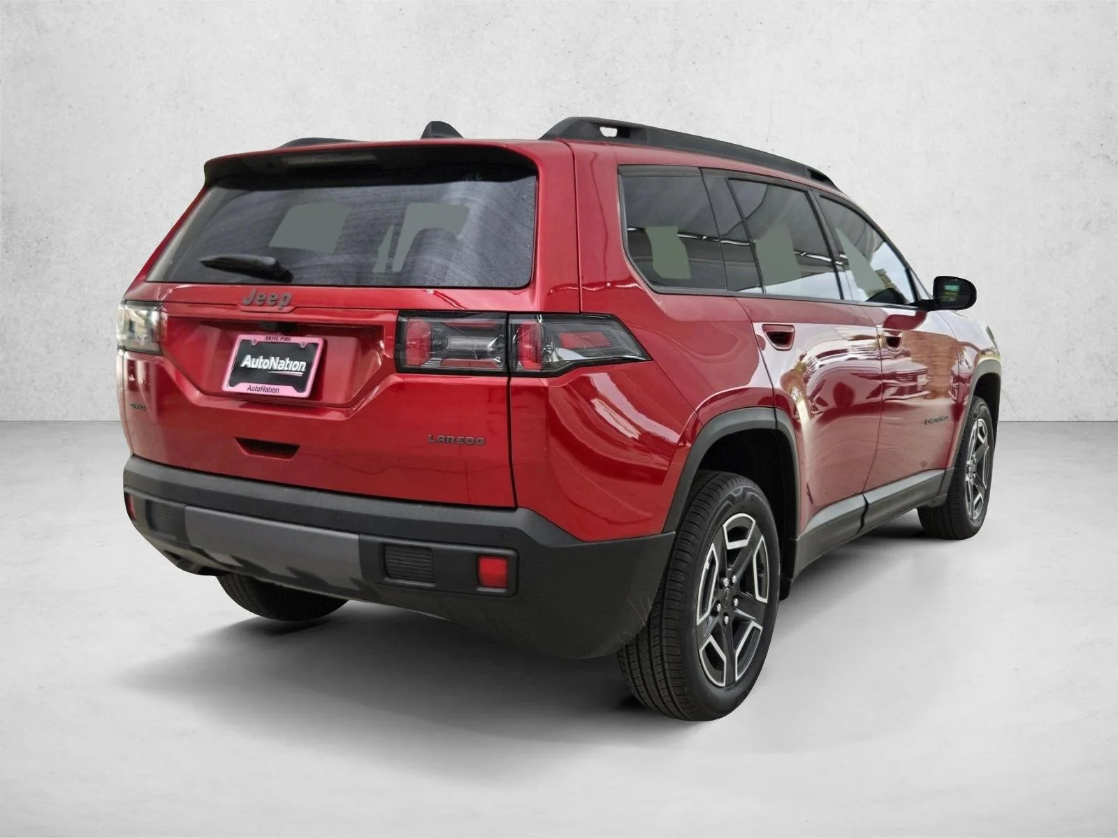 New 2026 Red Hot Pearl-Coat Exterior Paint Jeep Laredo image 2