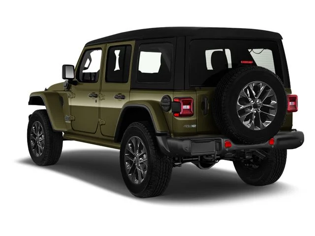 Used 2023 Sarge Green Clearcoat Jeep Sahara 4xe image 2
