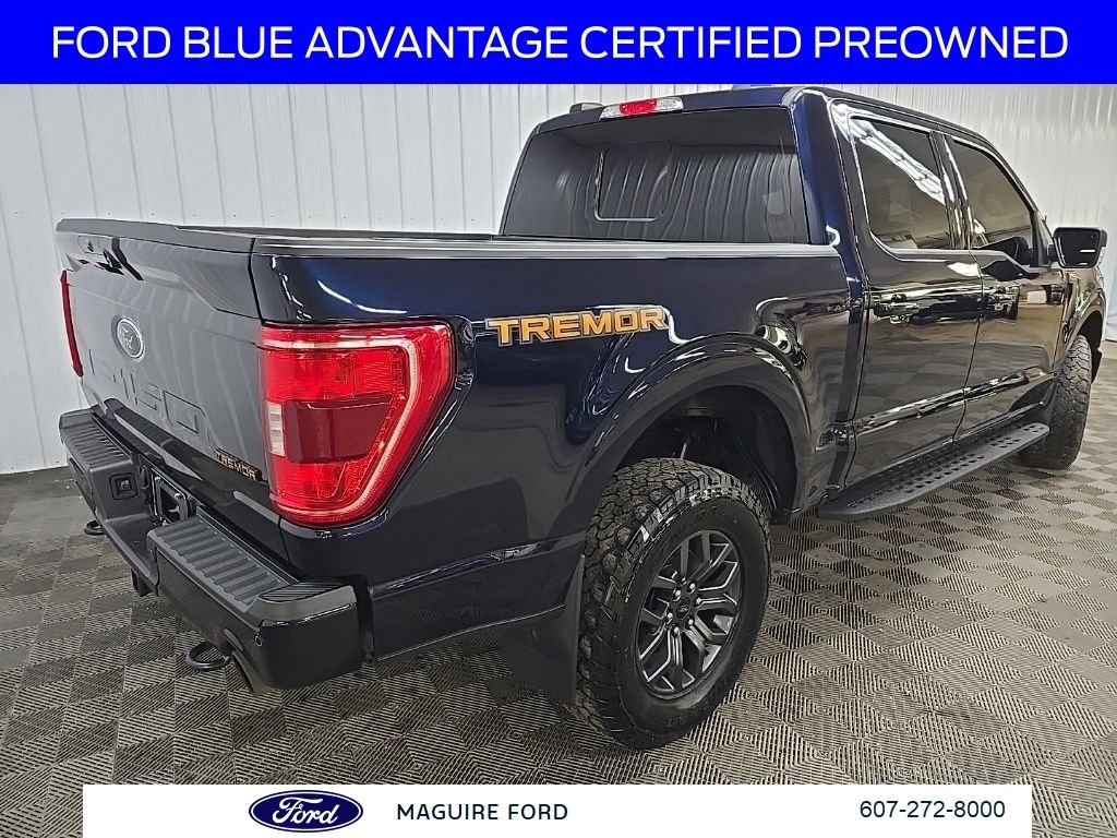Used 2023 Blue Metallic Ford Tremor image 13