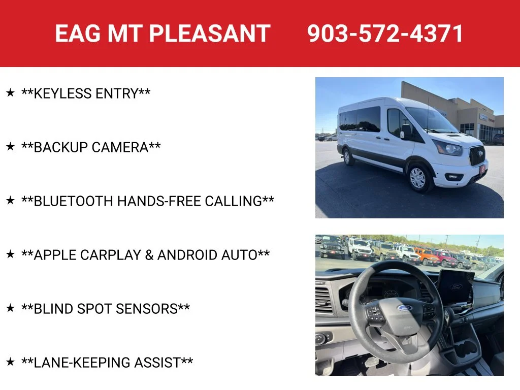 Used 2025 Oxford White Ford XLT image 4