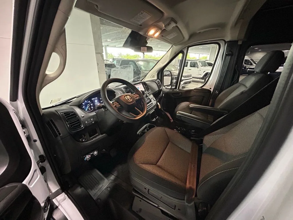 Used 2023 Bright White Clearcoat Ram High Roof image 29
