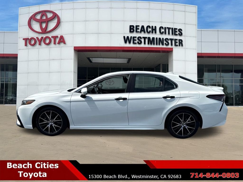 Certified Used 2023 White Toyota SE image 7