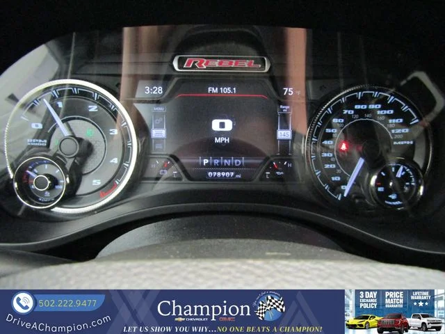 Used 2021 Silver Ram Rebel image 36
