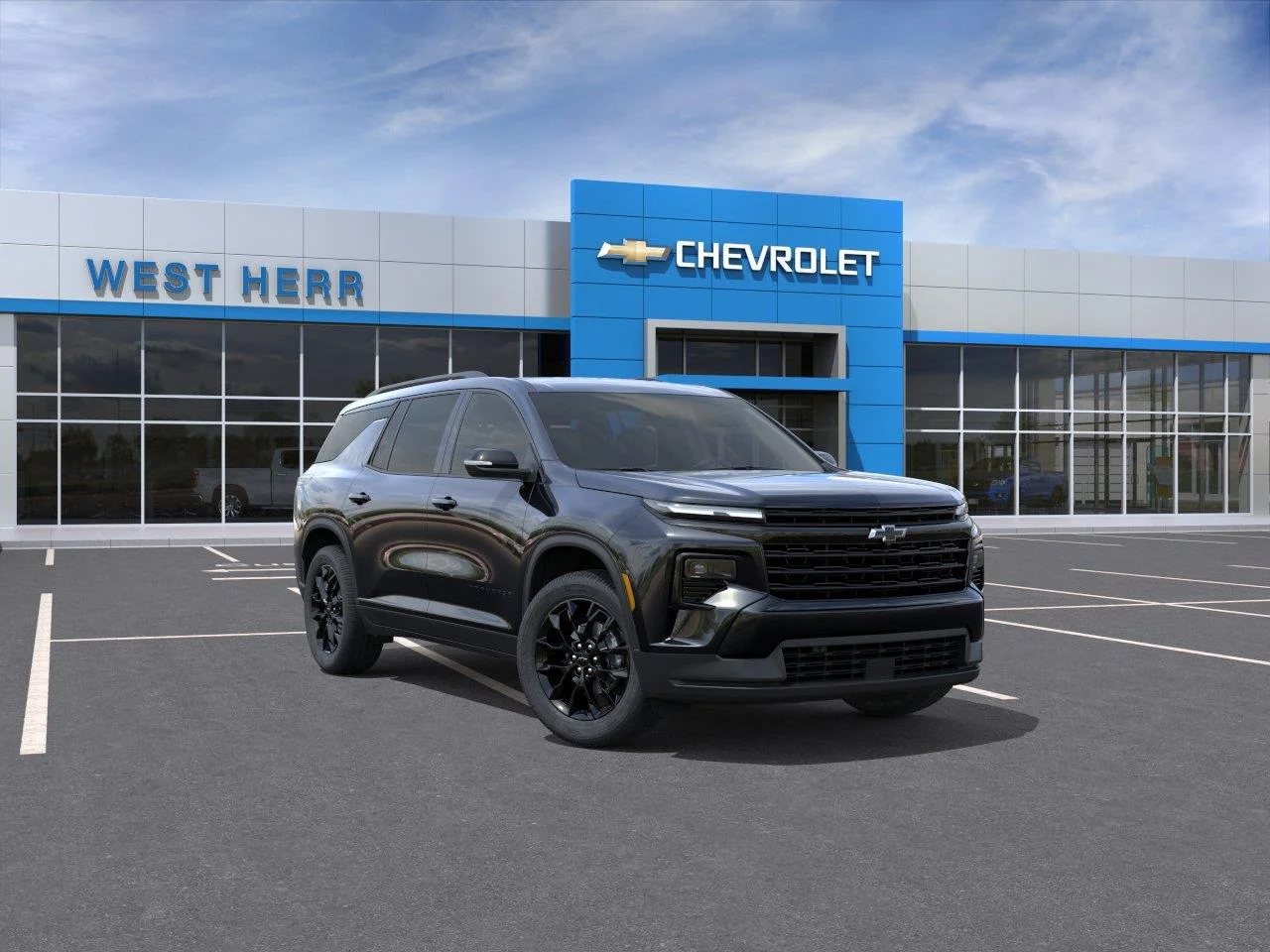 New 2026 Mosaic Black Metallic Chevrolet LT image 1