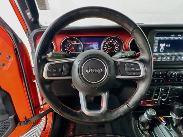 Used 2020 Orange Jeep Unlimited Rubicon image 12