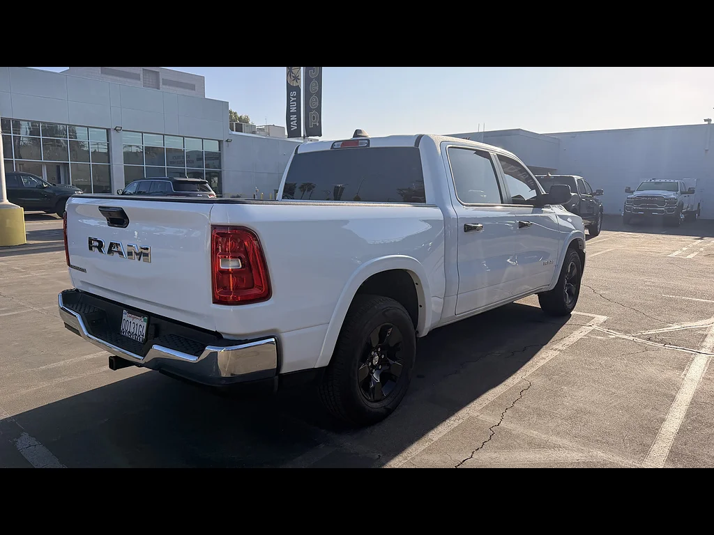 Used 2025 Bright White Clear Coat Ram Big Horn image 3