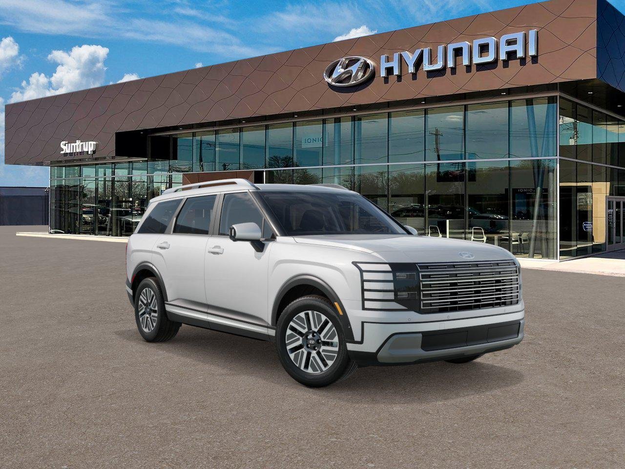 New 2026 Creamy White Pearl Hyundai Blue SEL Premium 8P image 2