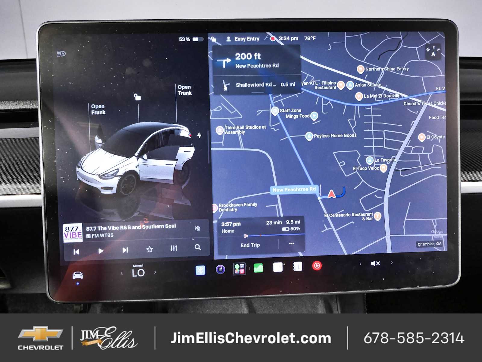 Used 2022 Black Tesla Performance Dual Motor All-Wheel Drive image 14