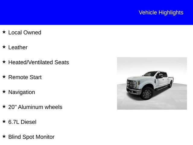 Used 2018 Oxford White Ford Lariat image 2