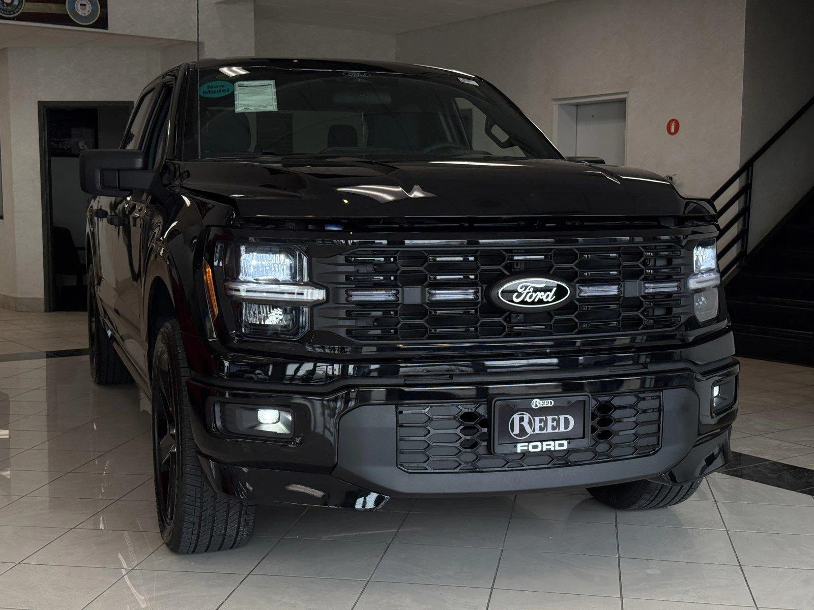 New 2026 Agate Black Metallic Ford STX® image 2