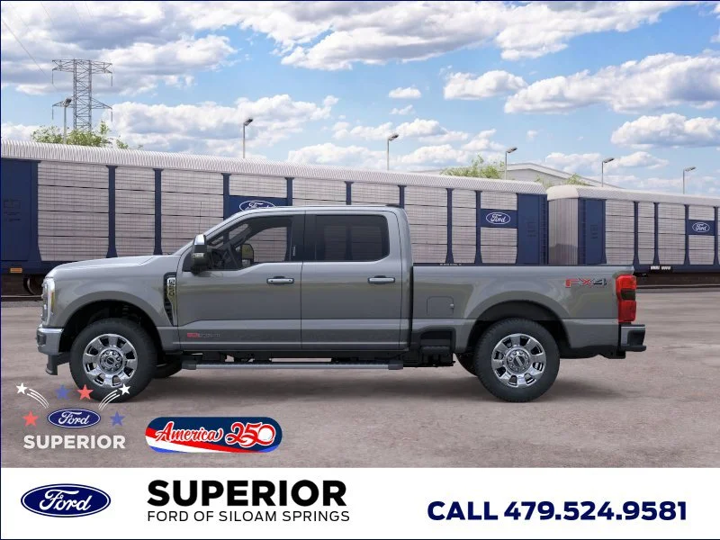New 2026 Carbonized Gray Ford LARIAT image 1