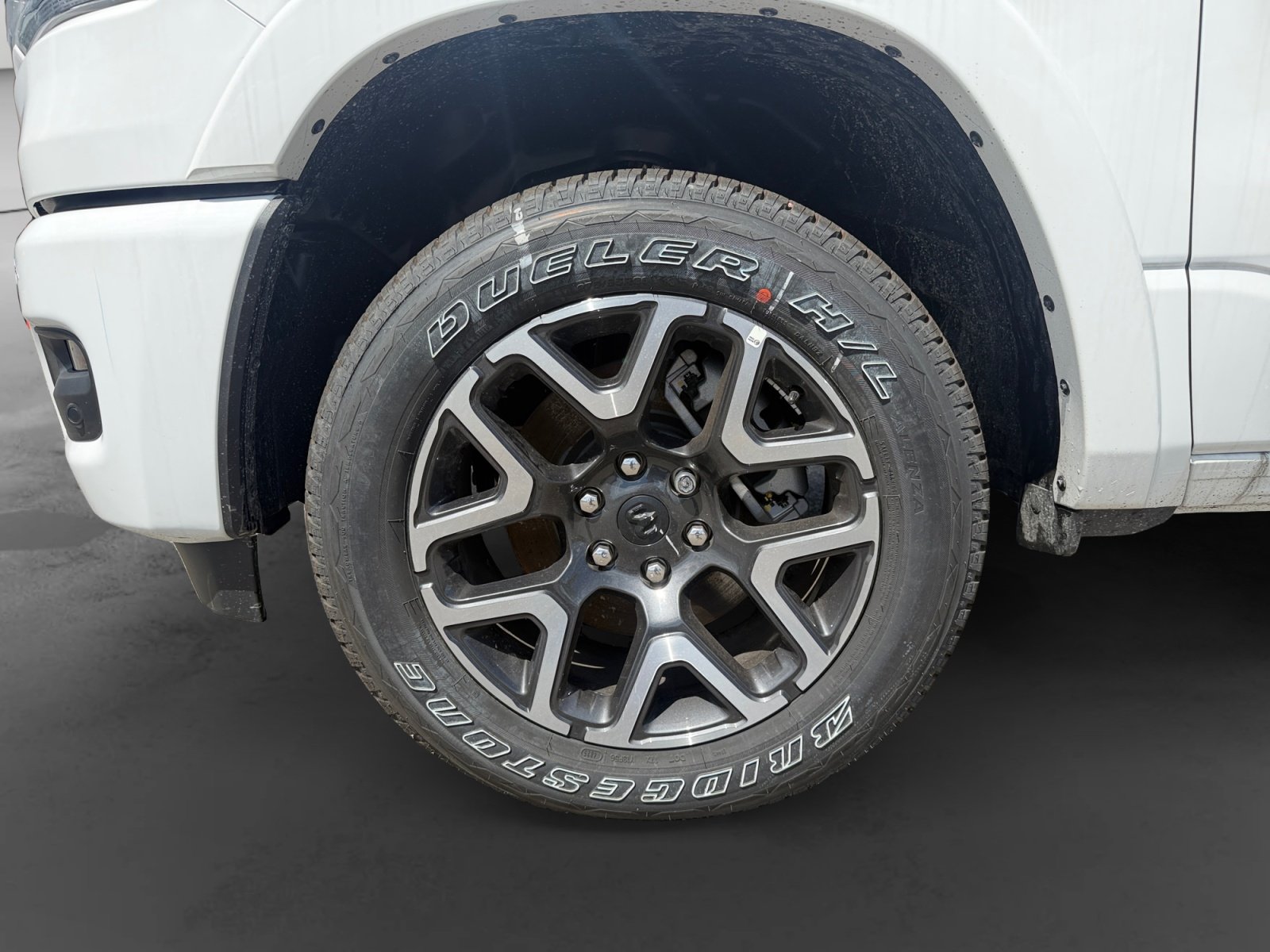 New 2026 Bright White Clear-Coat Exterior Paint RAM Laramie 4x4 Crew Cab 5