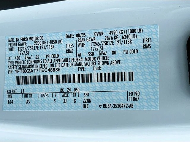 New 2026 Oxford White Ford XL image 19
