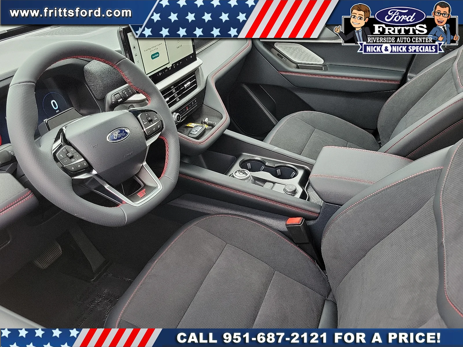 New 2026 Agate Black Metallic Ford ST image 3