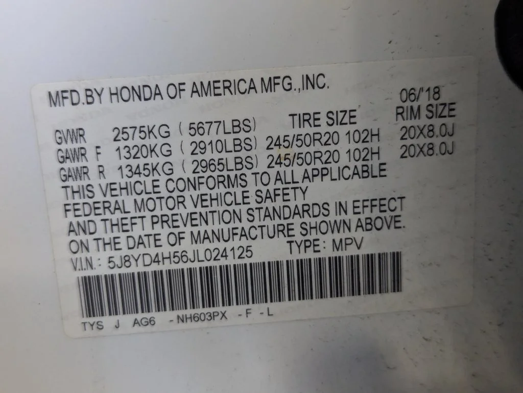 Certified Used 2018 White Acura 3.5L image 28