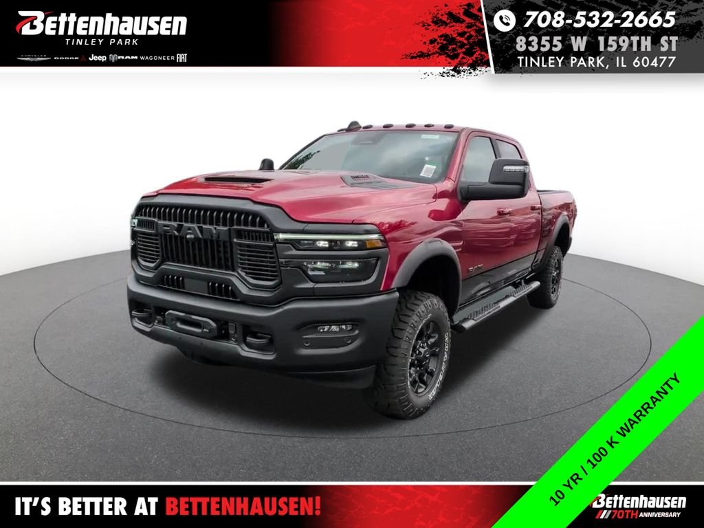 New 2026 Molten Red Pearl-Coat Exterior Paint RAM Power Wagon image 1