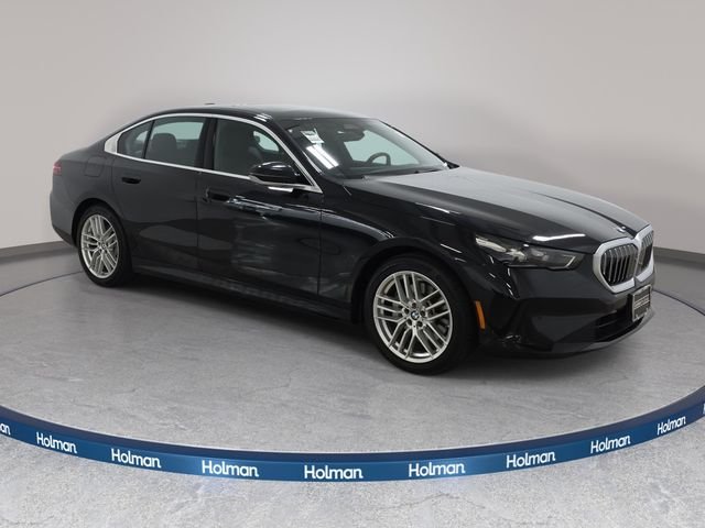 Certified Used 2024 Black Sapphire Metallic BMW 530i xDrive image 3