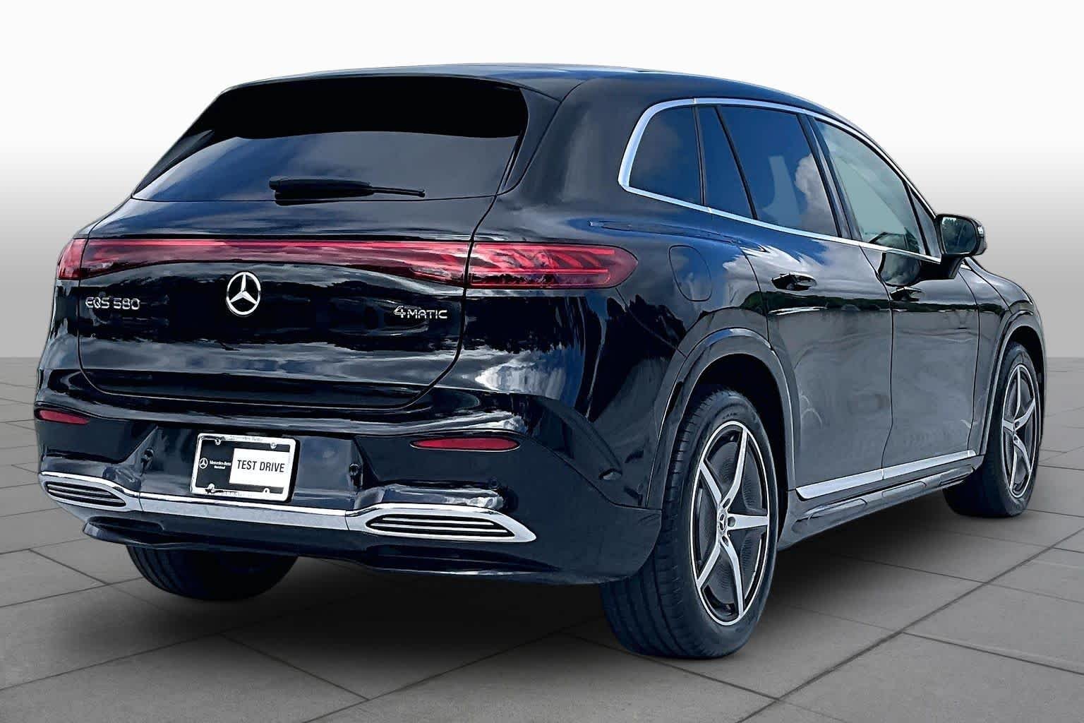 Used 2023 Obsidian Black Metallic Mercedes-Benz EQS 580 image 12