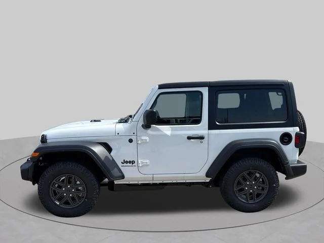 New 2026 Bright White Clear-Coat Exterior Paint Jeep Sport S image 7