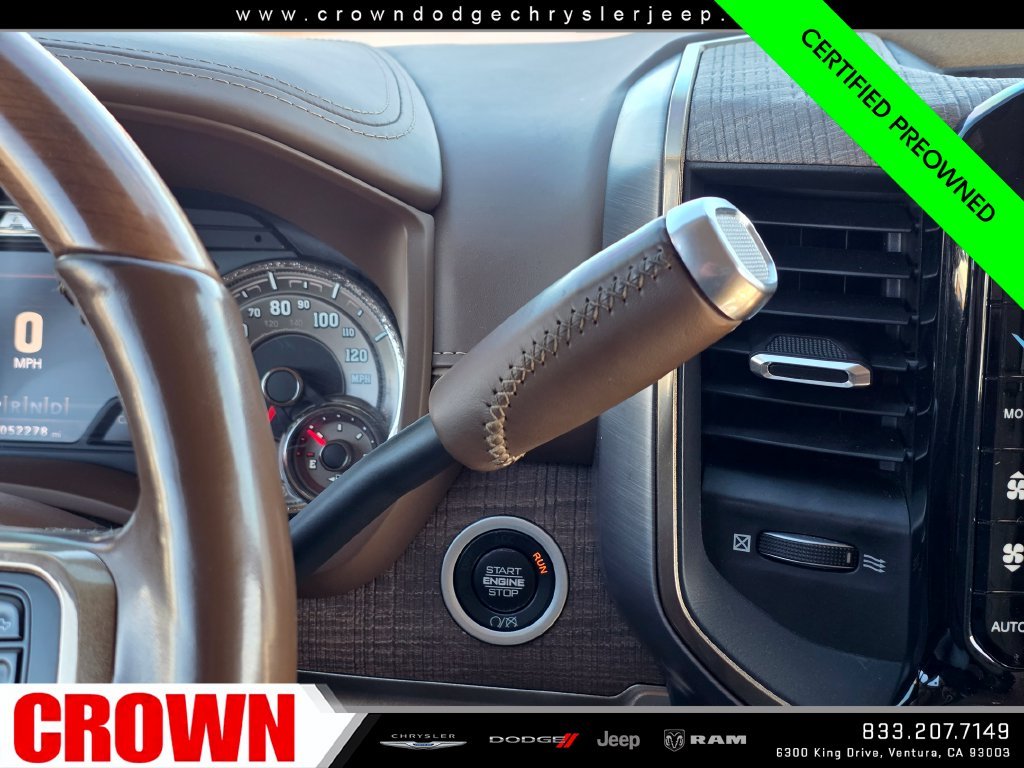 Certified Used 2021 White Ram Limited Longhorn image 29