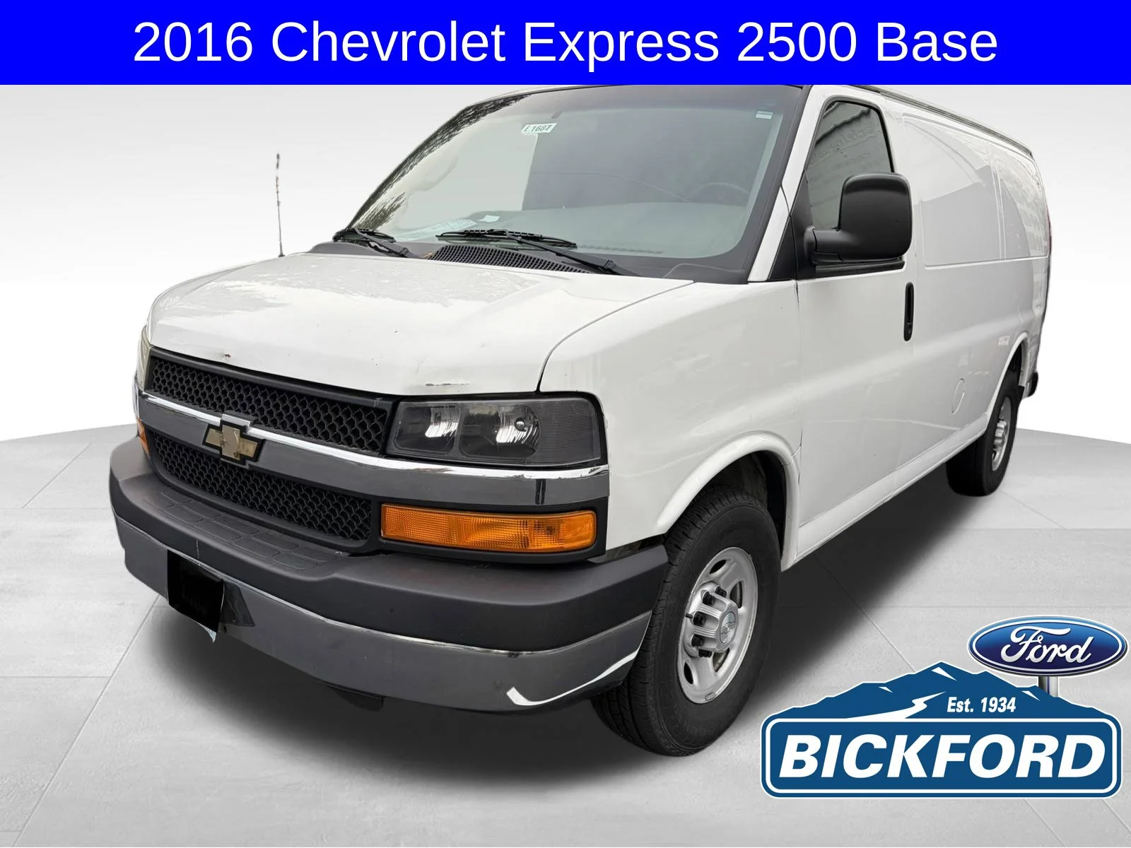 2016 Chevrolet Express Cargo Work Van