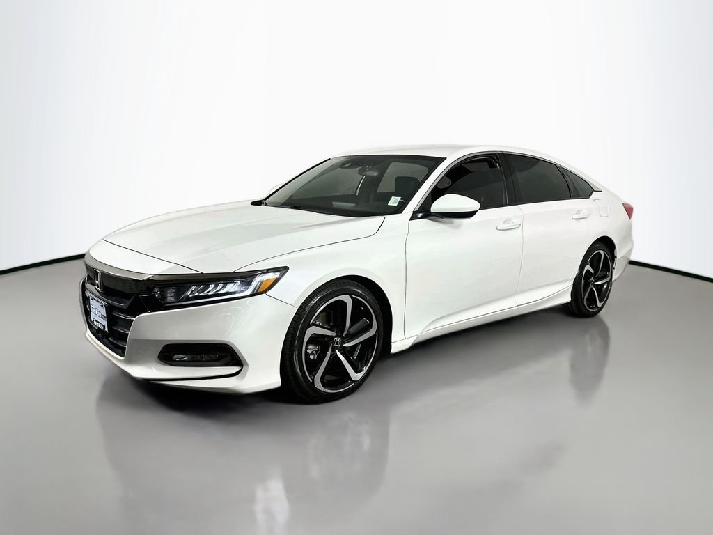 Certified Used 2020 Platinum White Pearl Honda Sport image 4