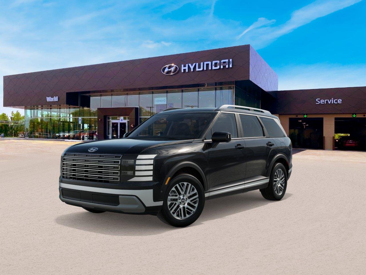 New 2027 Abyss Black Pearl Hyundai SEL Premium AWD image 1