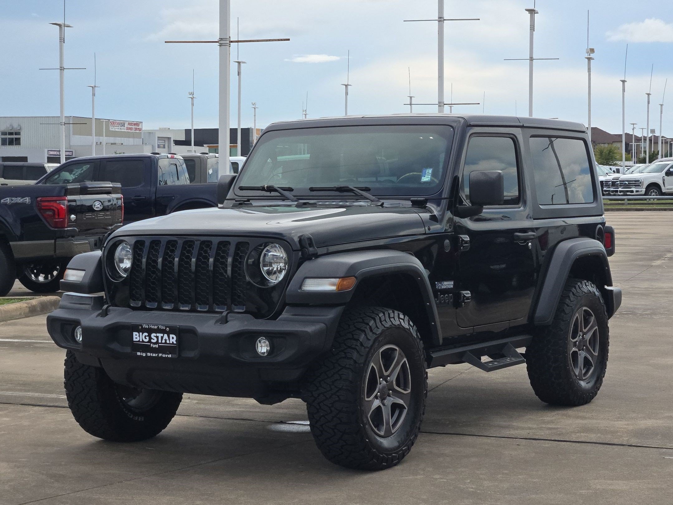 Used 2024 Black Clearcoat Jeep Sport image 7