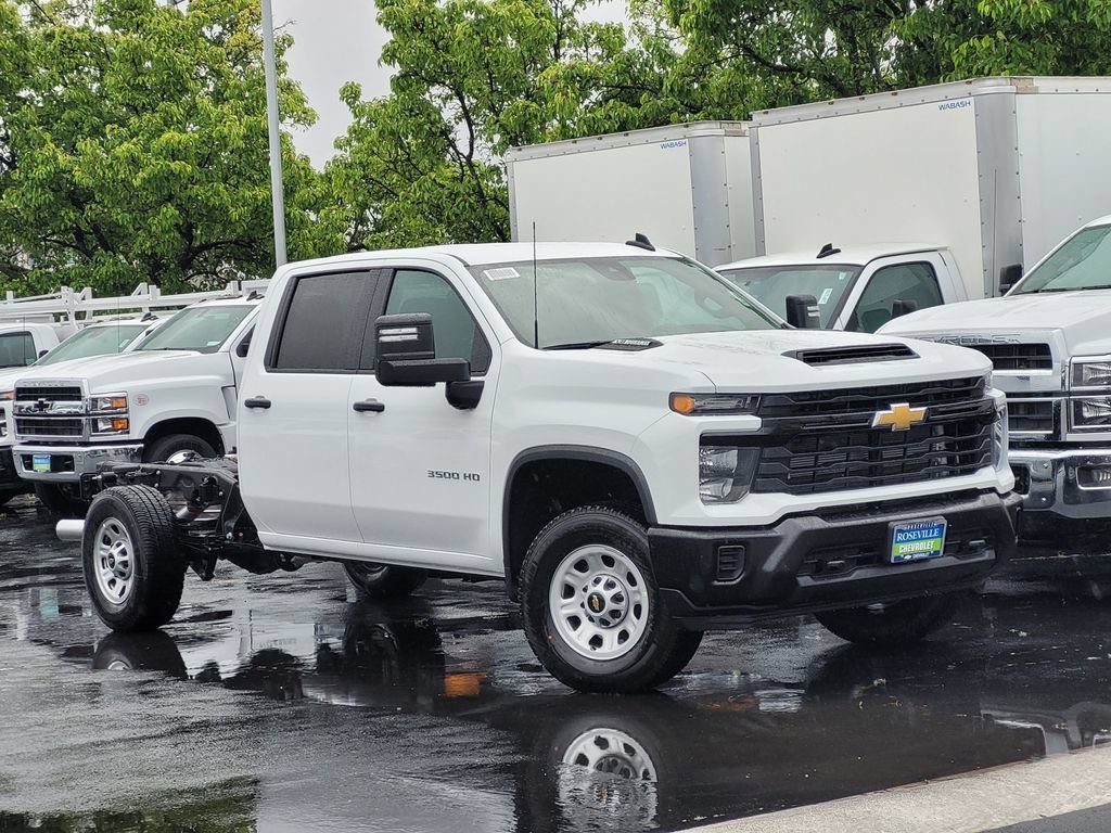2026 Chevrolet Silverado 3500 HD WT Crew Cab for sale - Stock #26F0084 - White - New at My True Fleet