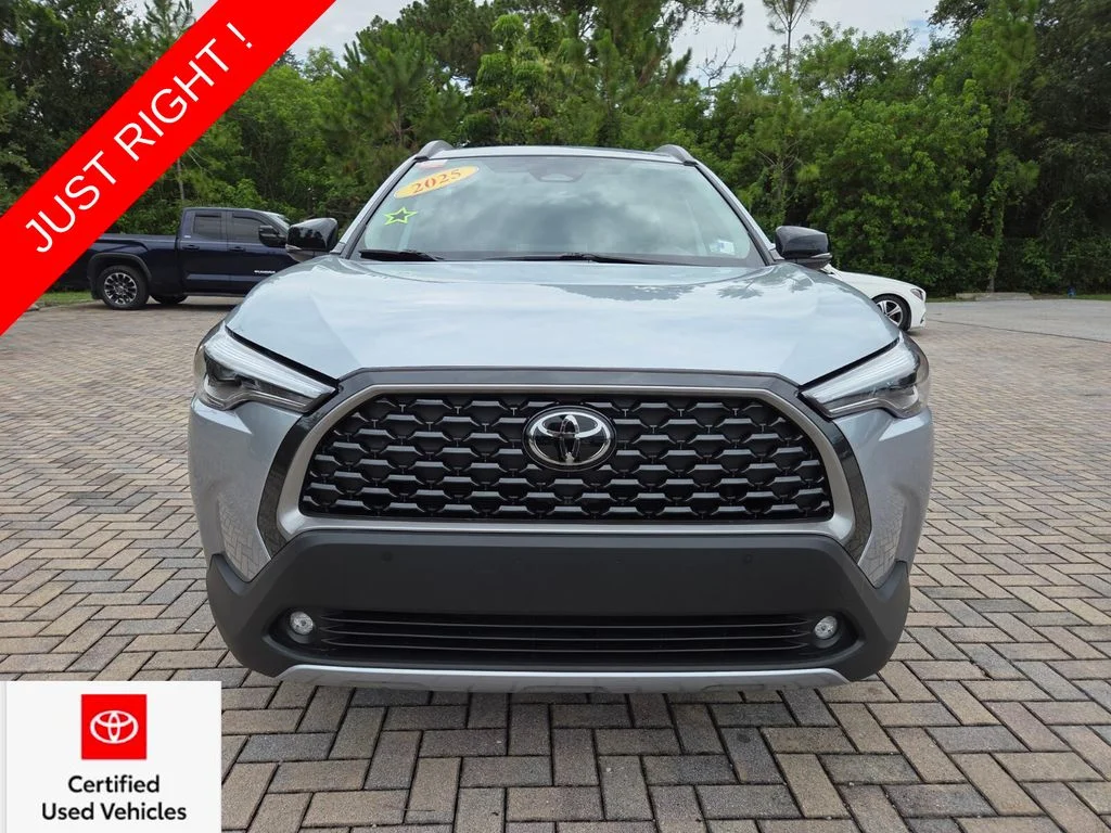 Certified Used 2025 Silver Toyota XLE image 2