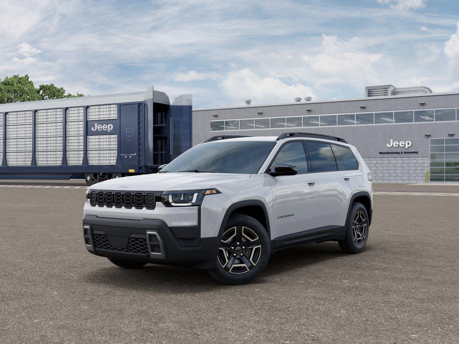 New 2026 Bright White Clear-Coat Exterior Paint Jeep Laredo image 1