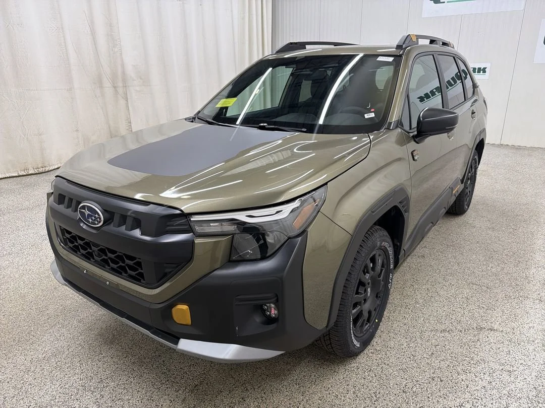 New 2026 Autumn Green Metallic Subaru Wilderness image 4